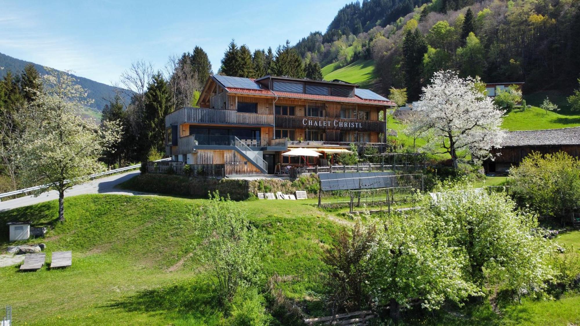 Chalet Christl Panorama Appartements Schruns Ngoại thất bức ảnh